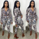 EVE Print Long Sleeve Shirts And Pants Two Piece Sets GOSD-OS6252