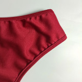 EVE Plus Size Solid Sleeveless Tassel Shorts 2 Piece Sets MUE-7488