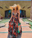 EVE Fashion Sexy Print Big Swing Maxi Dress ZSD-0271