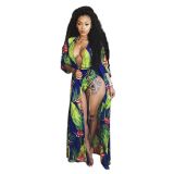 EVE Sexy Print Swimsuit Two Piece Set ME-Q059