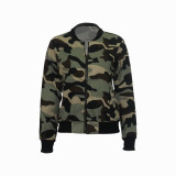 EVE Fashion Long Sleeve Camouflage Coat SMR-8262