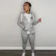 EVE Plush Sweatshirt Sports Casual Two Piece Set FSL-F202
