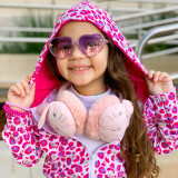 EVE Kids Leopard Print Long Sleeve Pant Sports Suit GMYF-Y6201
