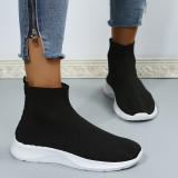 EVE Fashion Short Knit Sock Boots TWZX-770