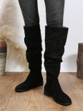 EVE Fashion Low Heel Long Knight Boots TWZX-819