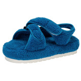 EVE Casual Velcro Furry Sandals TWZX-805