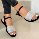 EVE Casual Buckle Strap Flat Sandals TWZX-715