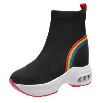 Casual Sport Rainbow Short Socks Shoes TWZX-563