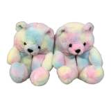 EVE Teddy Bear Home Cute Plush Warm Slippers GJCF-L011