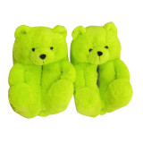 EVE Teddy Bear Home Cute Plush Warm Slippers GJCF-L011