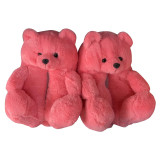 EVE Teddy Bear Home Cute Plush Warm Slippers GJCF-L011