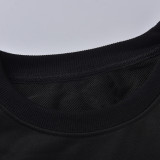 EVE Plus Size Letter Print Long Sleeve Loose Sweatshirt GQF-8022