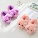 EVE Super Cute Piggy Home Warm Plush Shoes GJCF-L026