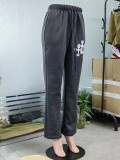EVE Fashion Print Sports Casual Sweatpants GSMJ-1103