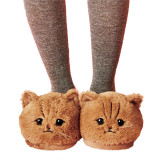 EVE Cartoon Cats Indoor Home Warm Plush Slippers GJCF-L079