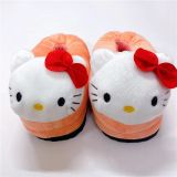 EVE Cute KT Cat Home Warm Plush Slippers GJCF-L012