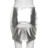 EVE Warm Padded High Waist Mini Skirt DLSF-24080