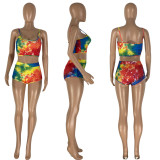 EVE Fashion Sexy Print Color Swimsuit Set NYMF-212