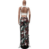 EVE Casual Fashion Camouflage Pants OD-8528