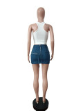 EVE Slim Denim Mini Skirt MEM-88473