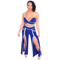 EVE Casual Sling Top And Pants Two Piece Set YN-88901