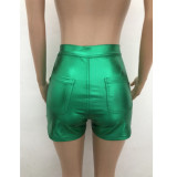 EVE Metallic Candy Color Fashion Shorts BN-9417
