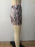 EVE Fashion Sequin Zipper Mini Skirt MIL-L431