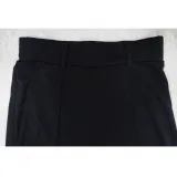 EVE Short Sleeve Shirt Pants Contrast Color 2 Piece Set (With Waist Belt) YF-10447