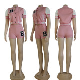EVE Short Sleeve Shorts Baseball Suit CY-6097