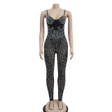 EVE Mesh Hot Drill Sling Jumpsuit BY-6272