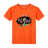 EVE Plus Size Print Short Sleeve T Shirt SXF-30413