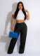 EVE Casual Solid Breathable Straight Pants AIL-241