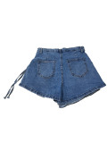 EVE Casual Pocket Zipper Denim Shorts CM-8676