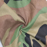 EVE Camouflage Print High Waist Pants SH-390510