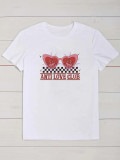 EVE Plus Size Casual Print T Shirt SXF-30509