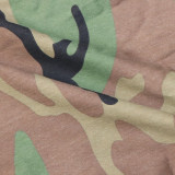 EVE Camouflage Print High Waist Pants SH-390510