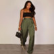EVE Casual Stripe Loose Pant HNIF-7065