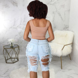 EVE Fashion Holes High Waist Jeans HSF-2635