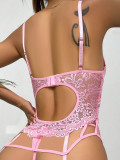 EVE Lace Sexy See-Through Erotic Lingerie Set GAXL-10160