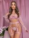 EVE Love Mesh See Through Sexy Erotic Lingerie Set GAXL-065