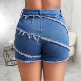 EVE Fashion Mid-waist Denim Shorts HSF-2689