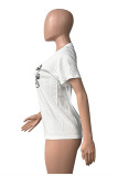 EVE Plus Size Short Sleeve O Neck T Shirt HGL-2036