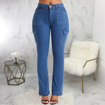 EVE Casual High Waist Slim Jeans HSF-2720