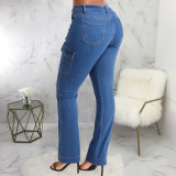 EVE Casual High Waist Slim Jeans HSF-2720