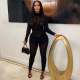 EVE Fashion Long Sleeve Woolen Knit Jumpsuit OSM-4402
