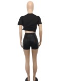 EVE Metallic Candy Color Fashion Shorts BN-9417