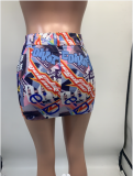 EVE Fashion Print Mini Skirt GDNY-1041