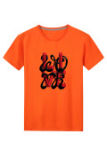 EVE Plus Size Fashion Print Loose T Shirt SXF-30701-2
