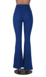 EVE Fahion Solid Color Micro Flare Pants MZ-2806
