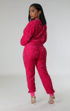 EVE Fashion Sequin Long Sleeve Two Piece Pants Set XHXF-8682